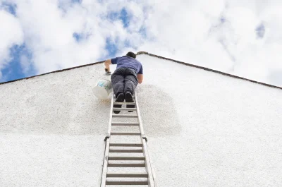 Peinture extérieure à Pamproux — façades et ravalement